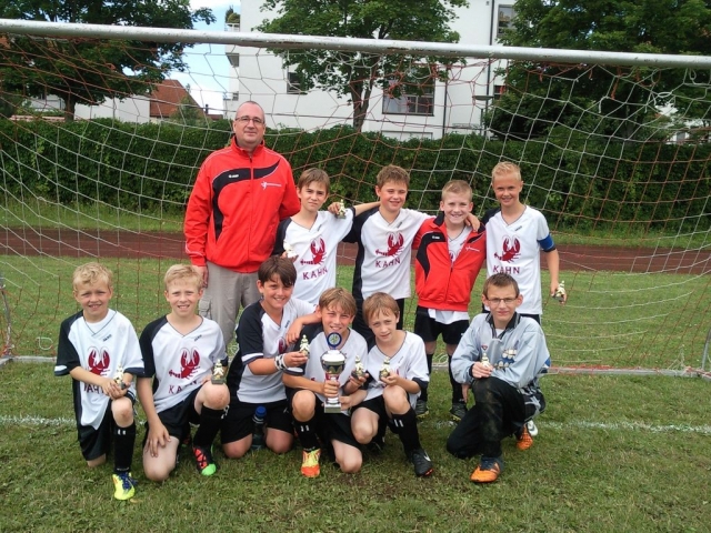 Die siegreiche Mannschaft